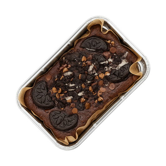 Oreo Protein Brownie
