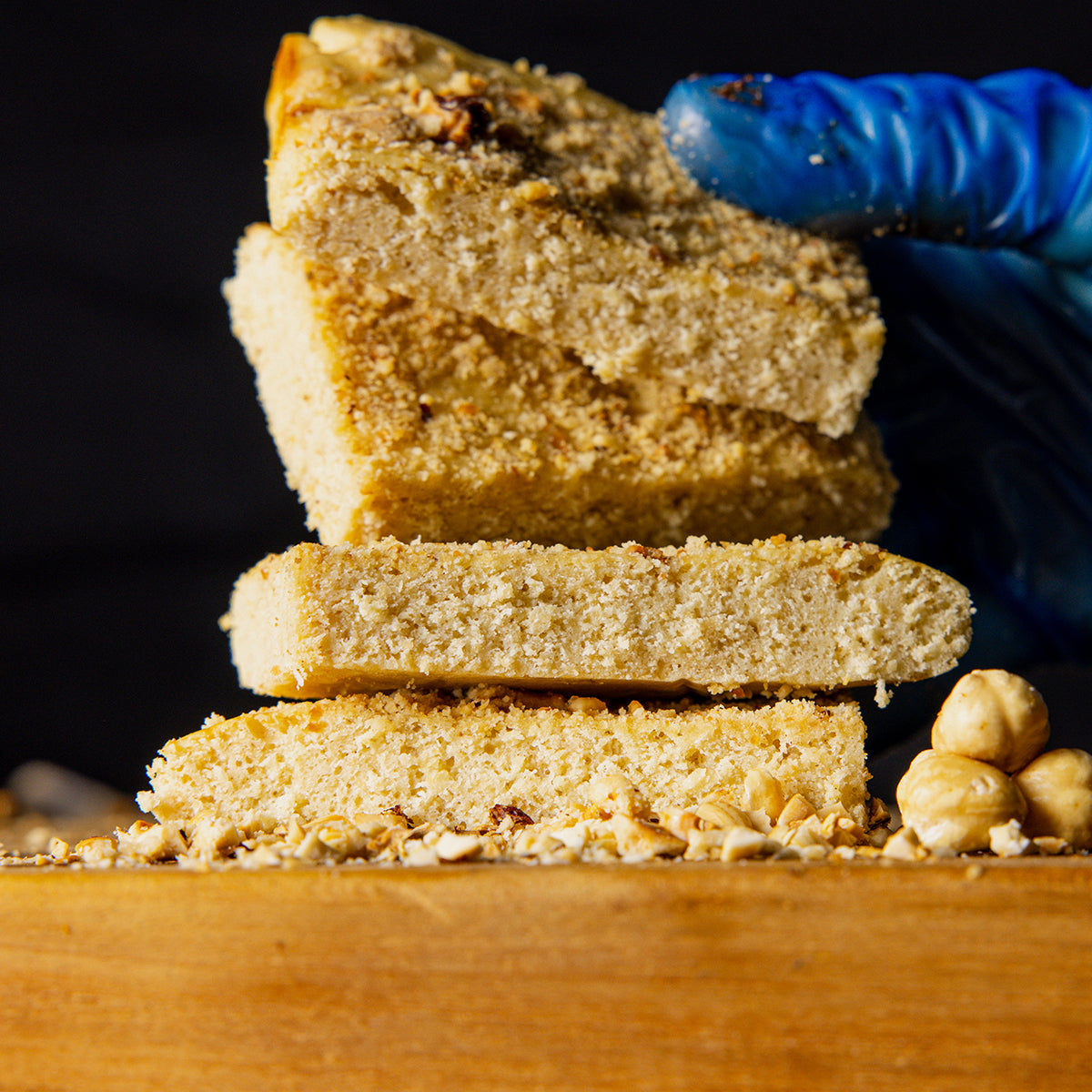 Light Hazelnut Protein Blondie
