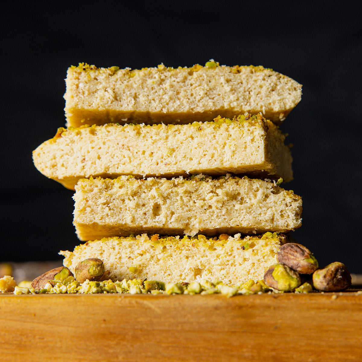 Light Pistachio Protein Blondie