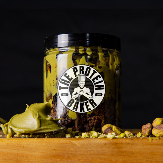 Pistachio Brownie Jar