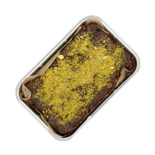 Light Pistachio Protein Brownie