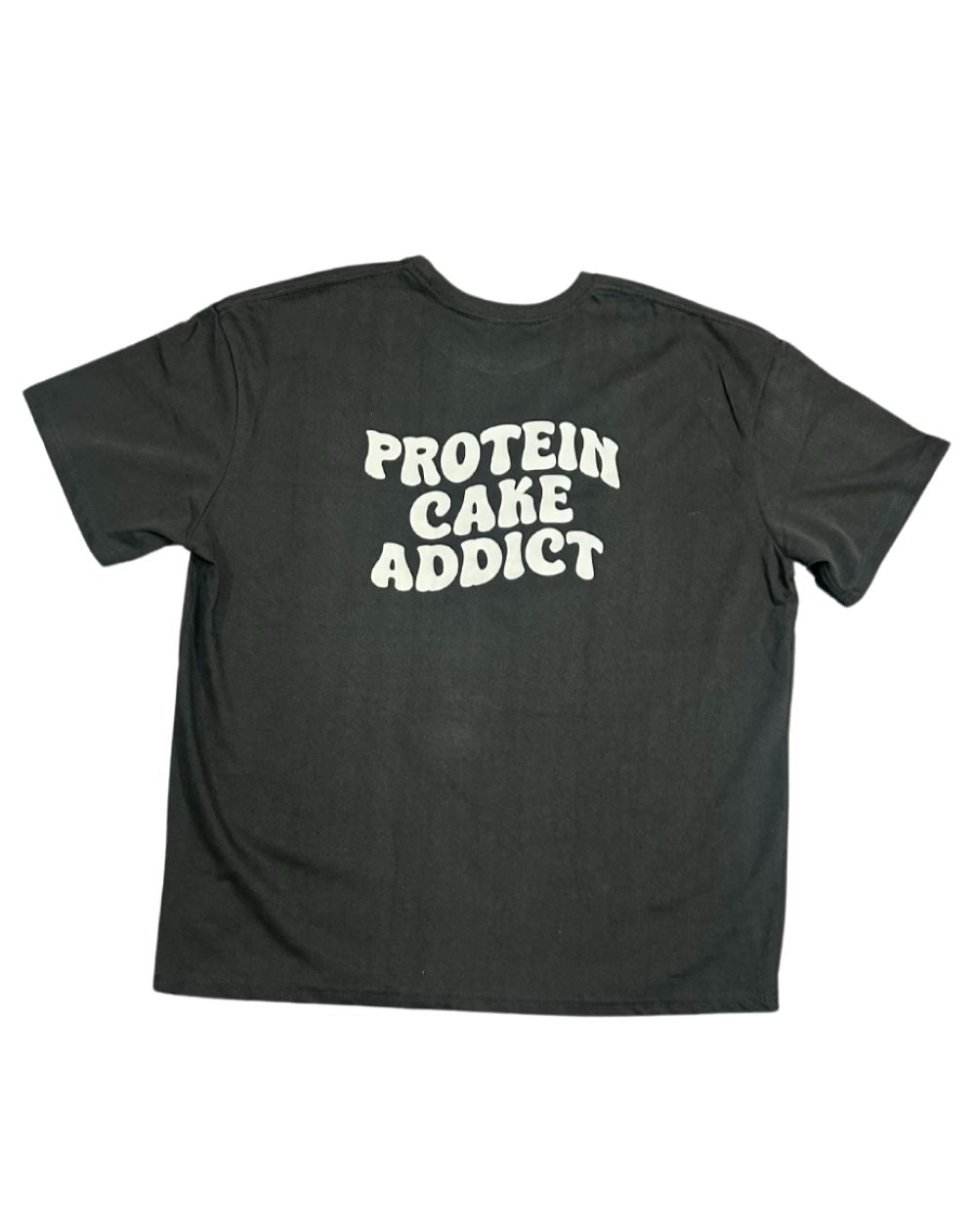 Black Protein Cake Addict T-shirt