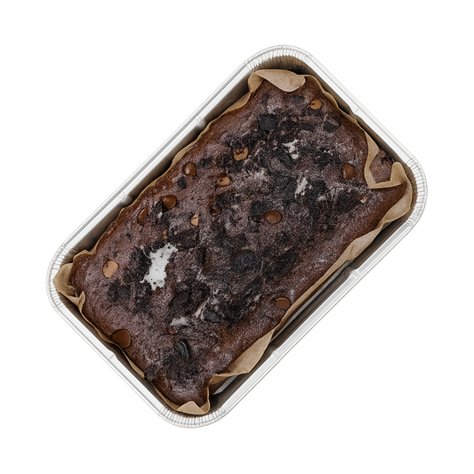 Light Cookies & Cream Protein Brownie