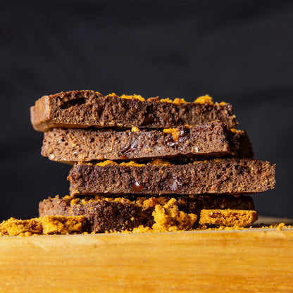 Light Lotus Biscoff Protein Brownie
