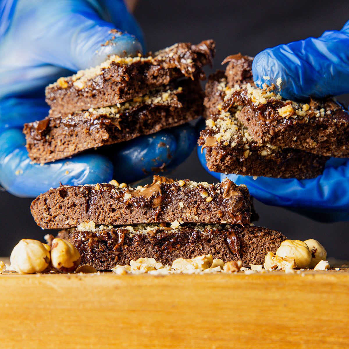 Nutella Protein Brownie