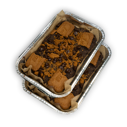 2 vegan biscoff bakes