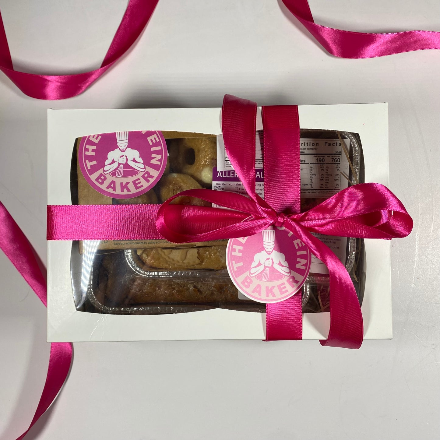 Vegan pink gift box